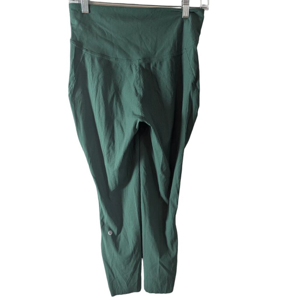 LULULEMON ATHLETICA Base Pace High-Rise Ribbed Tight 25' Size 8 - Picture 6 of 8